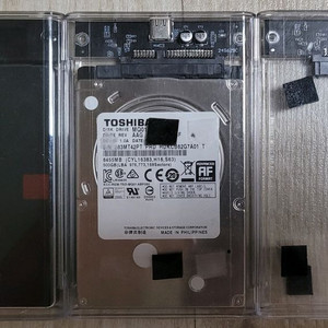 ssd 256, hdd 500g, 투명 케이스 3종