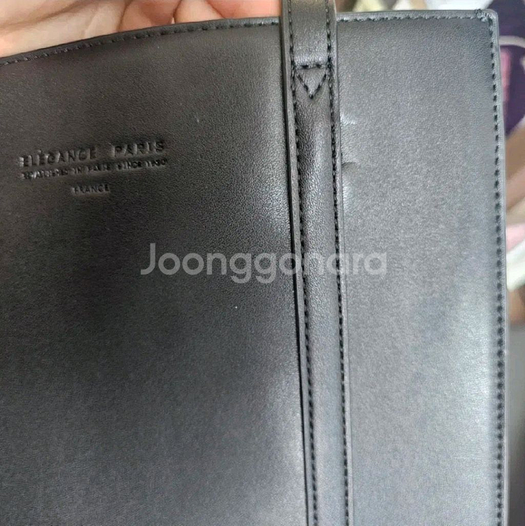 처분 엘레강스파리 케르쇼퍼백 블랙 숄더백--7
