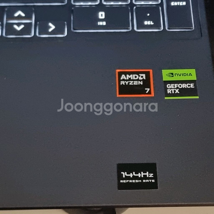 HP빅터스15 RTX4060 게이밍 노트북, 윈도우 키--3