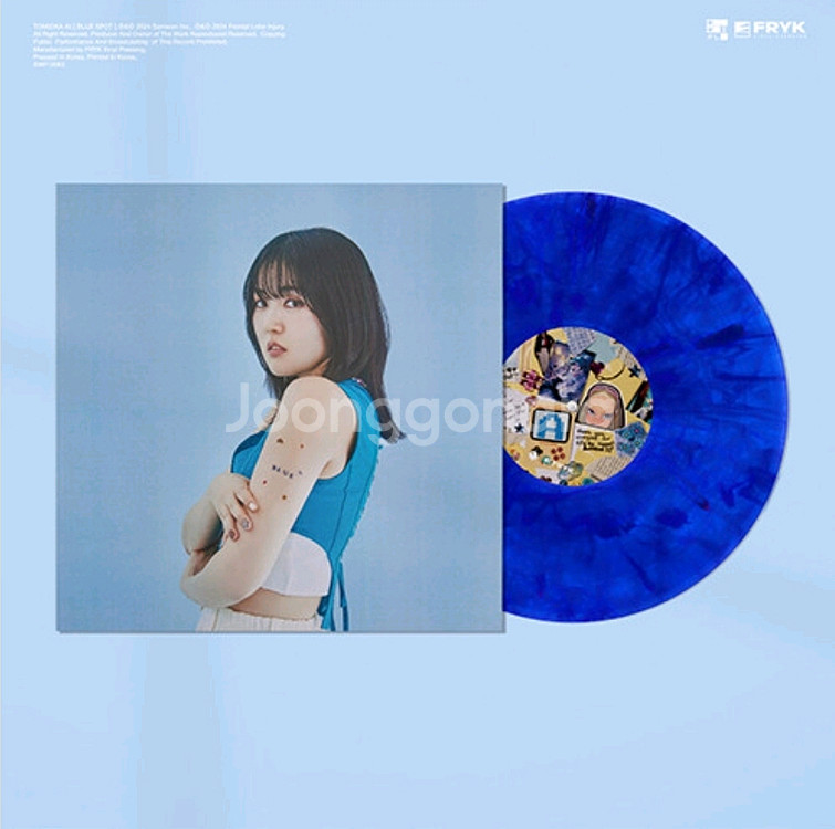 토미오카 아이 lp BLUE SPOT [미개봉 택포]--0
