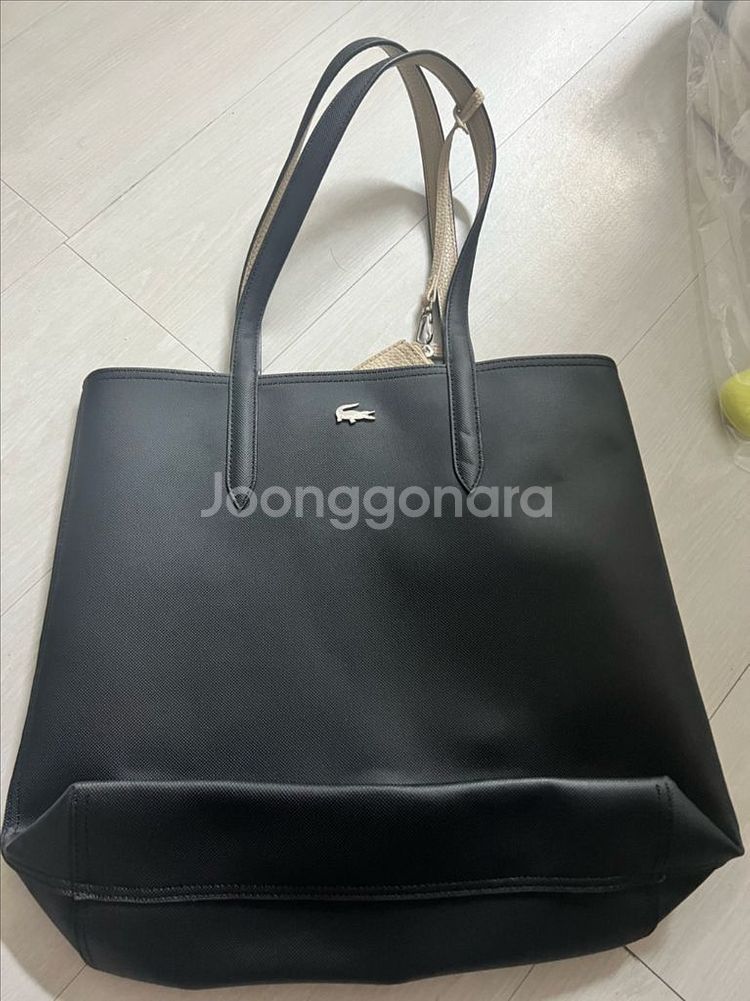 (새상품) 라코스테 ANNA 리버시블 쇼퍼백--0