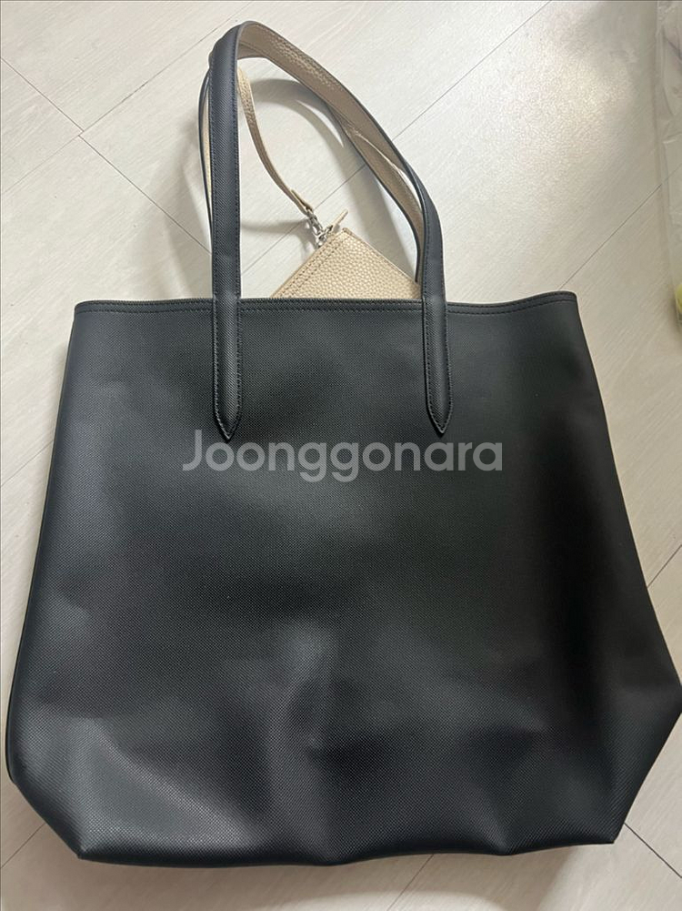 (새상품) 라코스테 ANNA 리버시블 쇼퍼백--1
