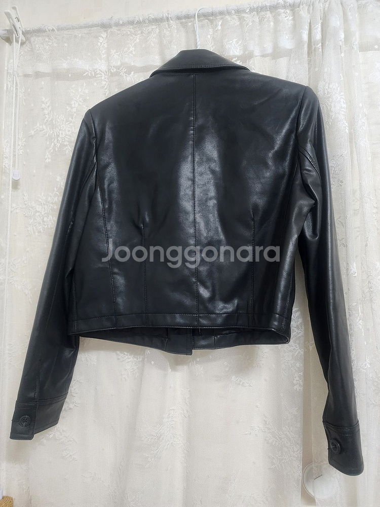 [의류] 로엠 셔츠형 레더 자켓(인조)--1