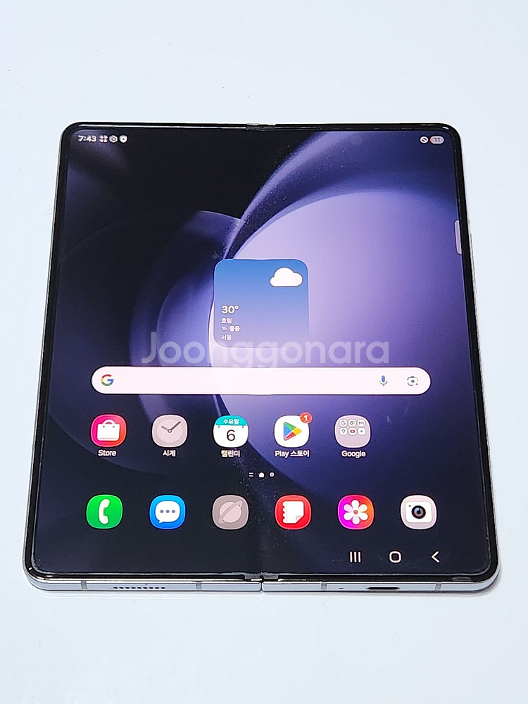 갤럭시Z폴드5 256G 무잔상 블루 54853--0