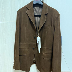 [S] STU 고트 스웨이드 블레이저