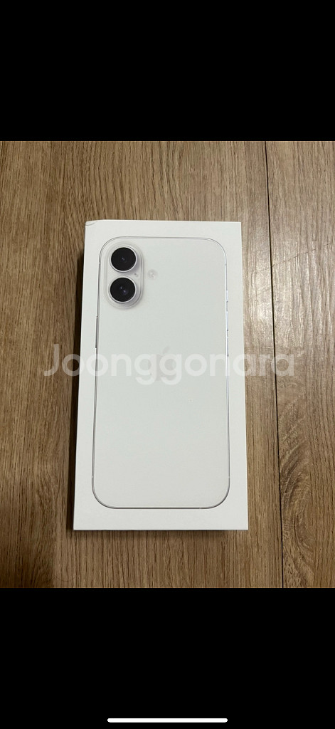 새상품) 아이폰 16 화이트 128gb 미개봉 새상--0