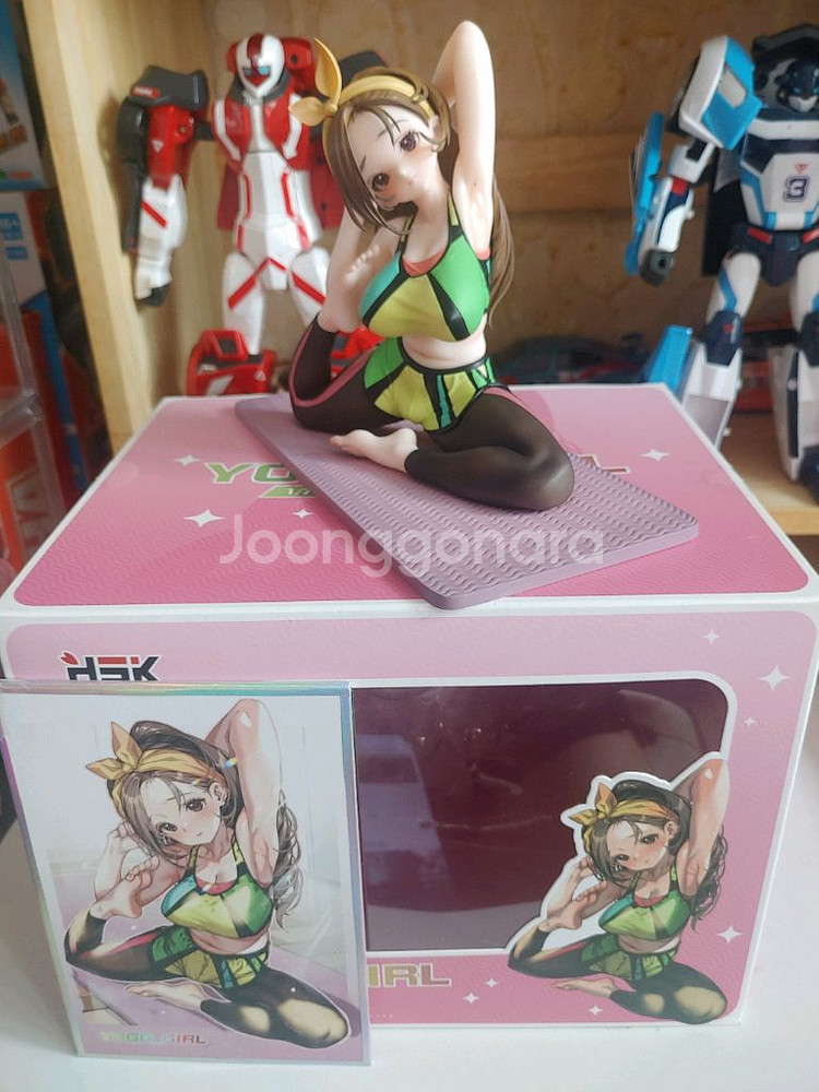 HSK 요가걸 피규어--0