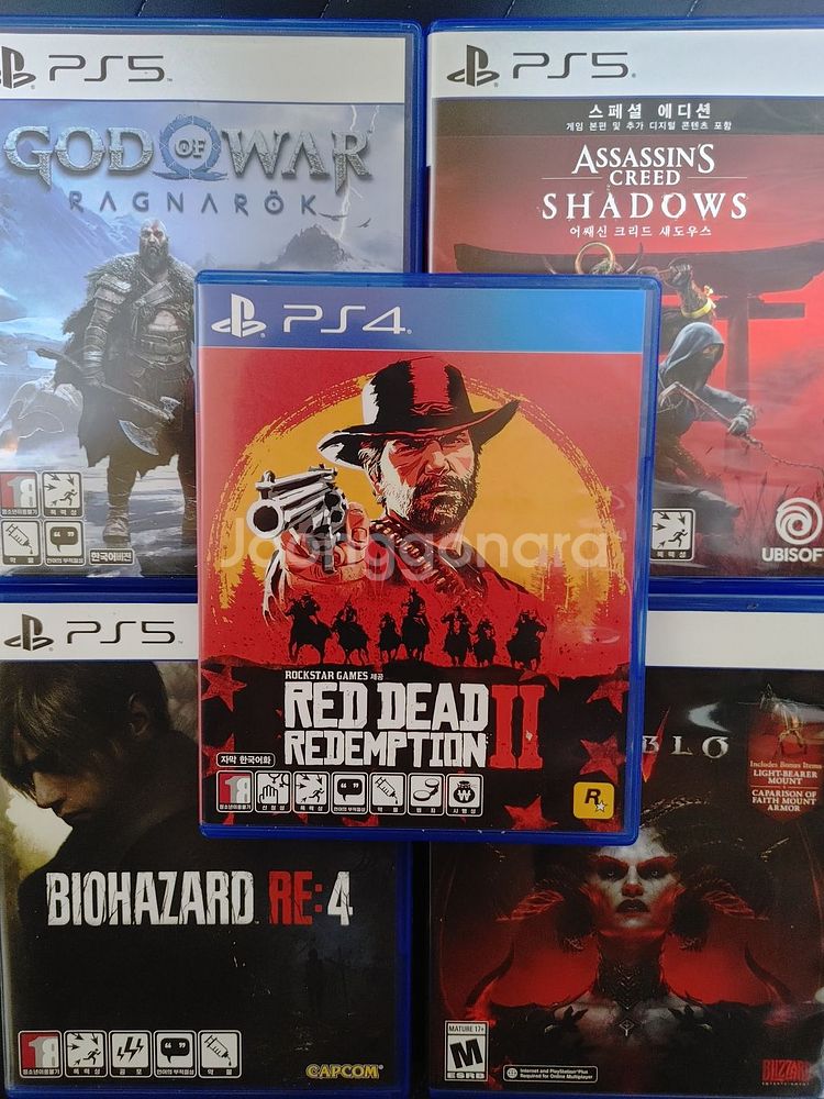 PS4 레드데드리뎀션2--0