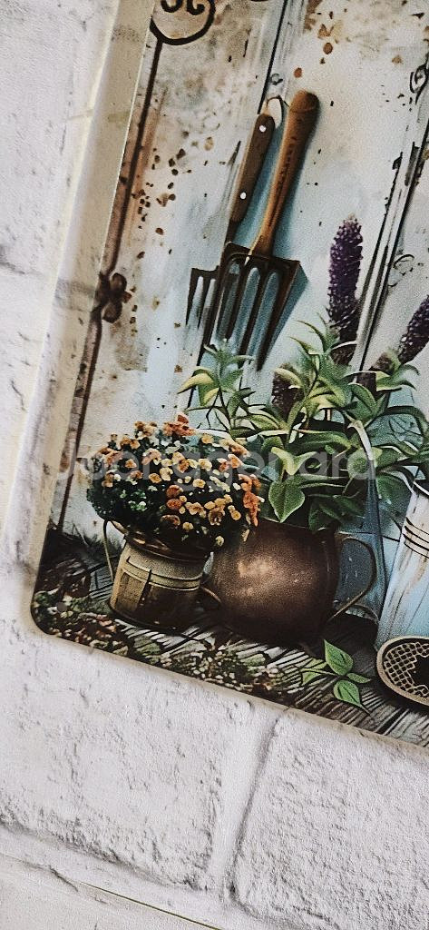 새상품)빈티지 철제 그림액자 인테리어소품--1