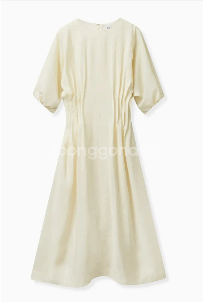 COS 개더드 미디 원피스 EUR 34--4