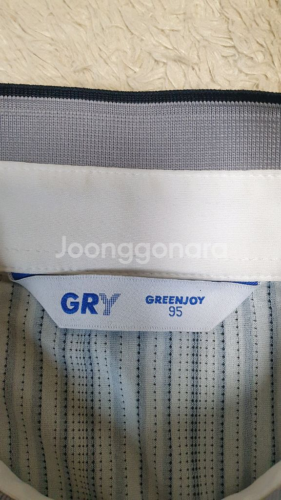 [남성95] 정품 그린조이 골프 반팔티셔츠 새것수준--4