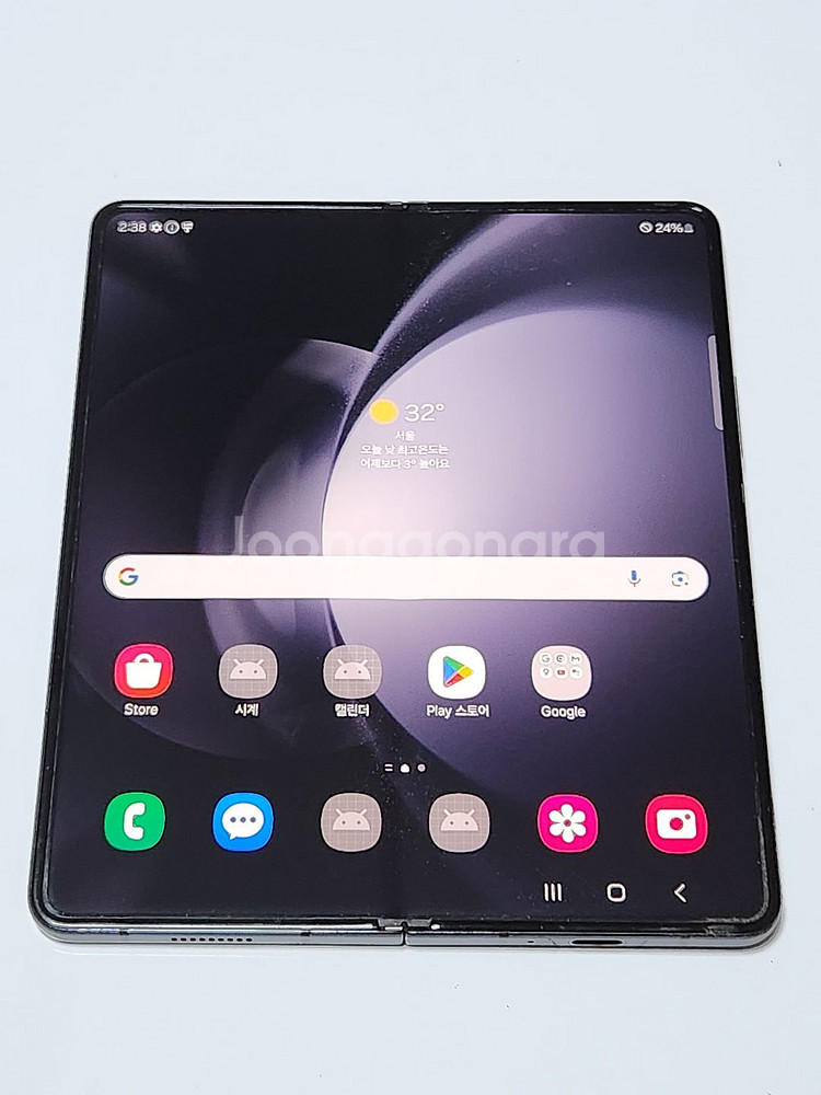 갤럭시Z폴드5 256G 무잔상 블랙 55186--0