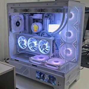 9800x3d rx9070xt 화이트 본체
