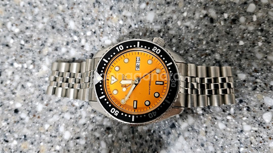 세이코다이버쿼츠6458-600A--6