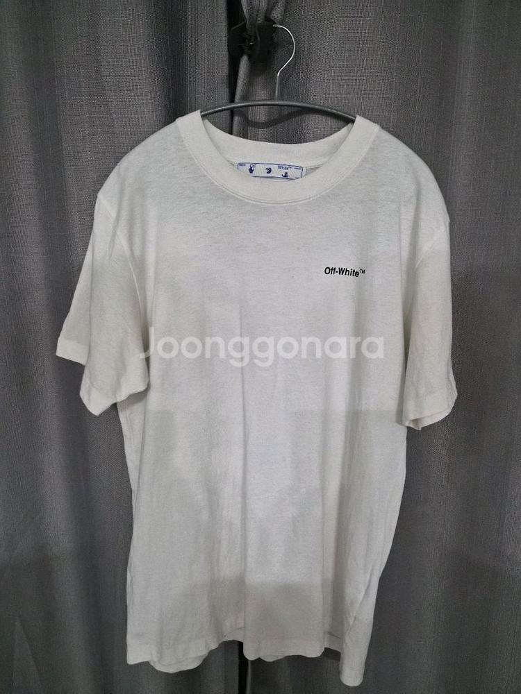 오프화이트 남성 반팔(정품)--0