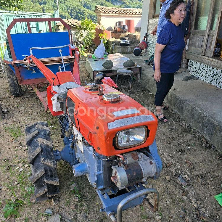 로타리용 경운기(대동8마력)--8