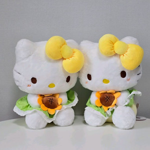 산리오 35cm 해바라기 대형 키티 인형