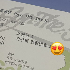 실리카겔 콘서트 30일(토) 카구역 원가이하 양도