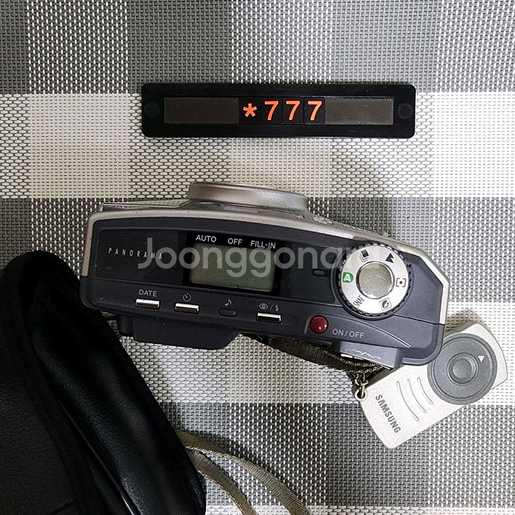 삼성캐녹스 170 IP 필름카메라 리모컨 파우치포함--1