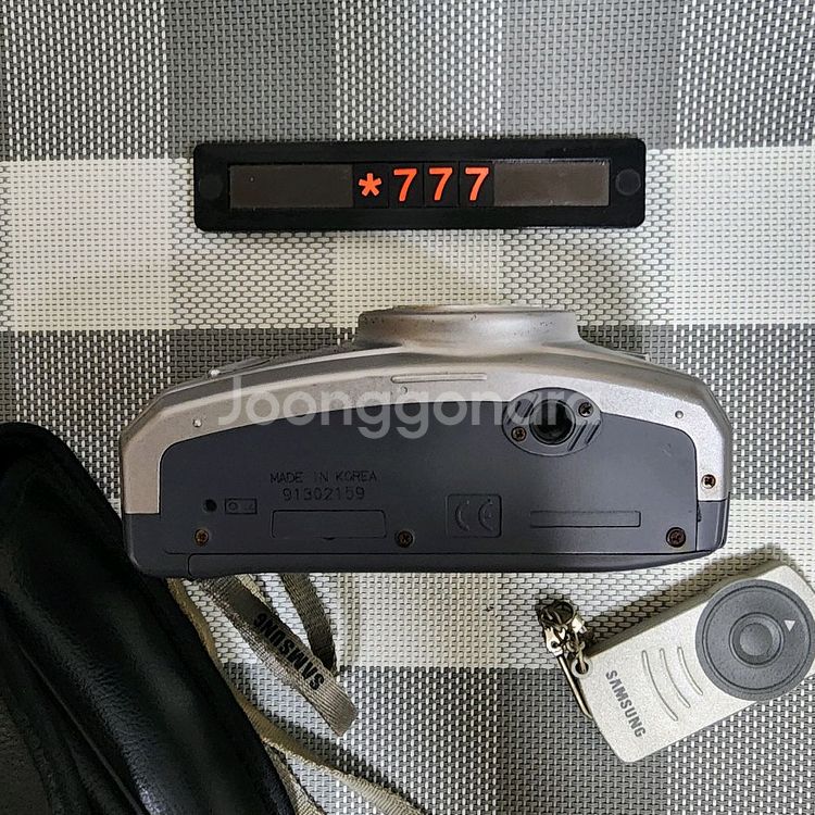 삼성캐녹스 170 IP 필름카메라 리모컨 파우치포함--3