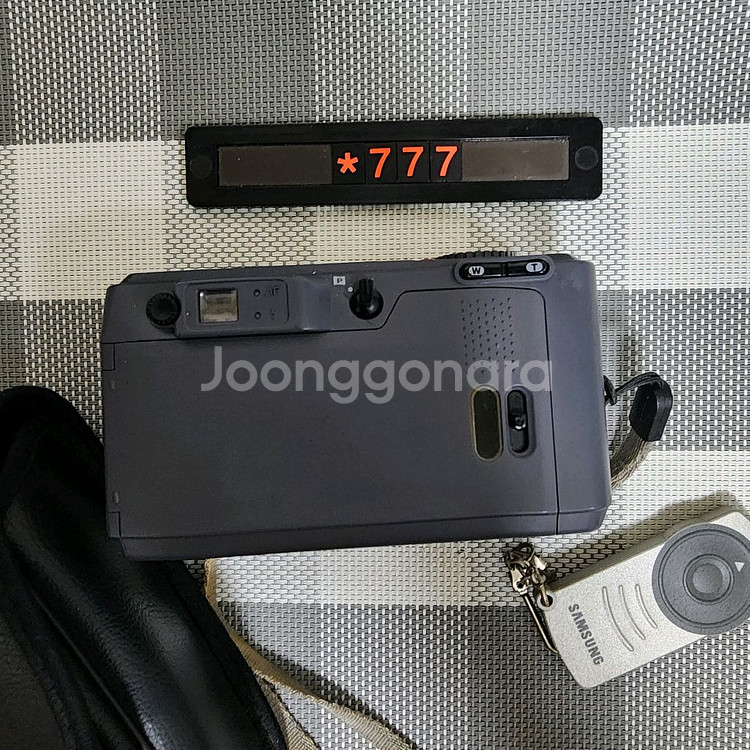 삼성캐녹스 170 IP 필름카메라 리모컨 파우치포함--2
