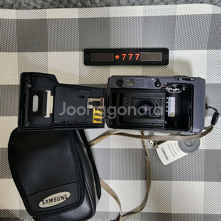 삼성캐녹스 170 IP 필름카메라 리모컨 파우치포함--4