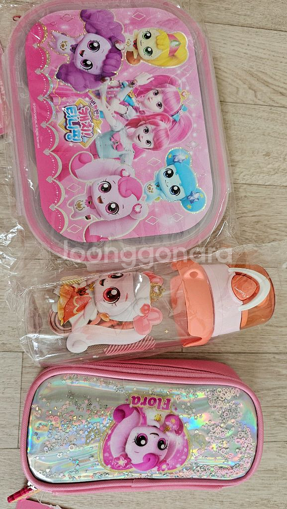 티니핑세트*식기새거,쿠션새거,하츄핑백팩등등--6