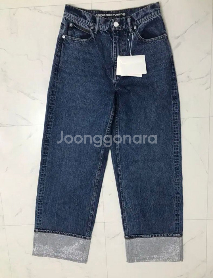 알렉산더왕 데님팬츠 새상품--0