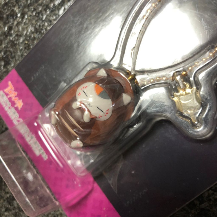 나츠메우인장 냥코센세 제일복권 피규어 스트랩 야옹선생 이미지