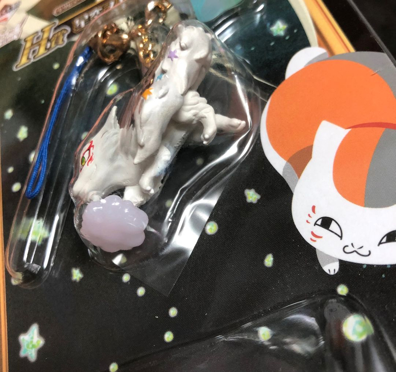 나츠메우인장 냥코센세 피규어 스트랩 야옹선생 쿠지 이미지