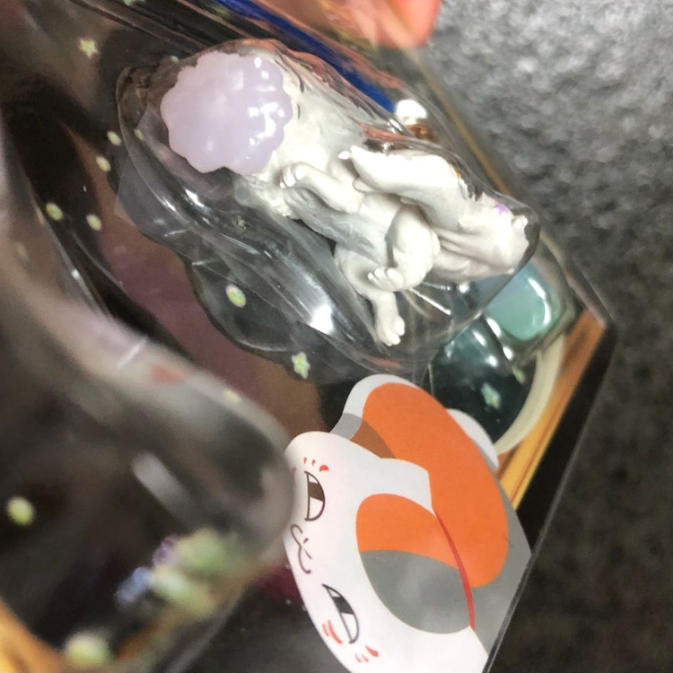 나츠메우인장 냥코센세 피규어 스트랩 야옹선생 쿠지 이미지