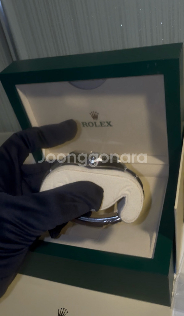 롤렉스 데이저스트 41mm 플루티드베젤 블루 로만--2