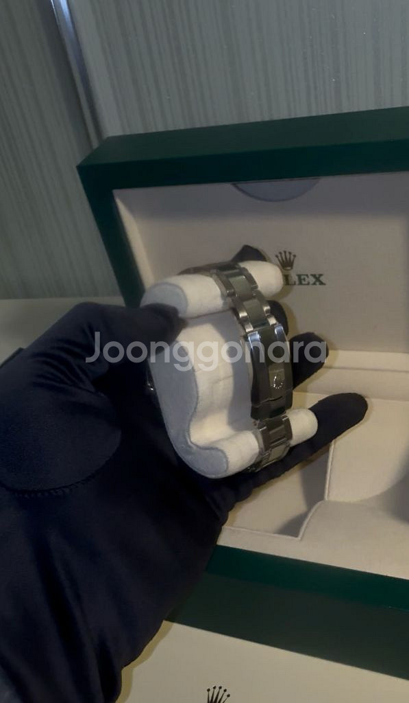 롤렉스 데이저스트 41mm 플루티드베젤 블루 로만--3