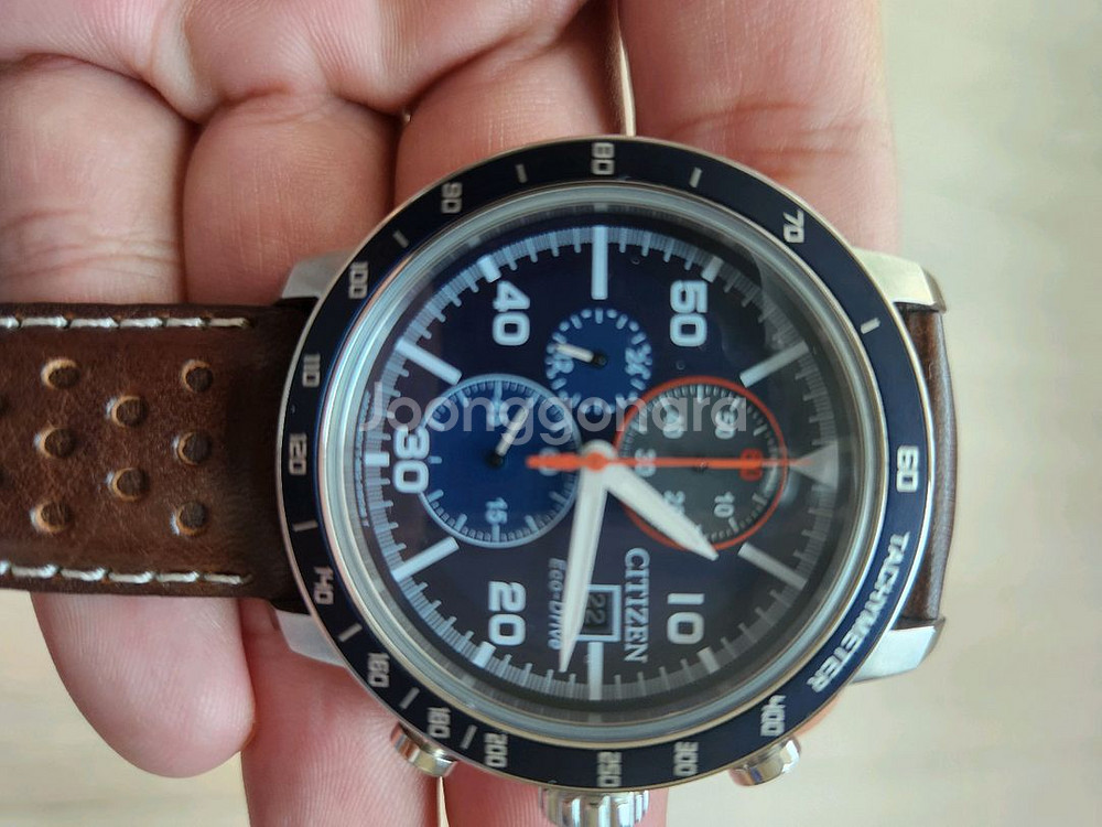 씨티즌 brycen 크로노그래프 eco-drive 시계--2