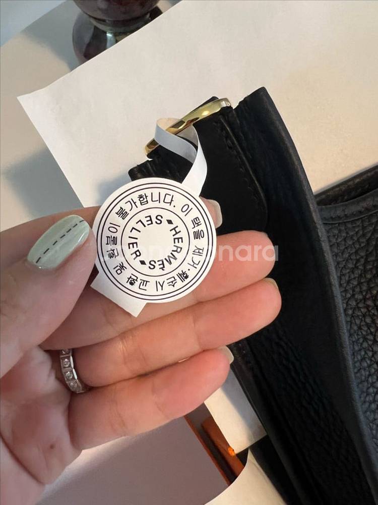 에블린 PM 누아+골드 하드웨어 새상품 네고 가능--0