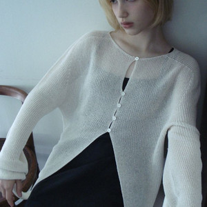 오브네어 Serre Button Cardigan 새상품