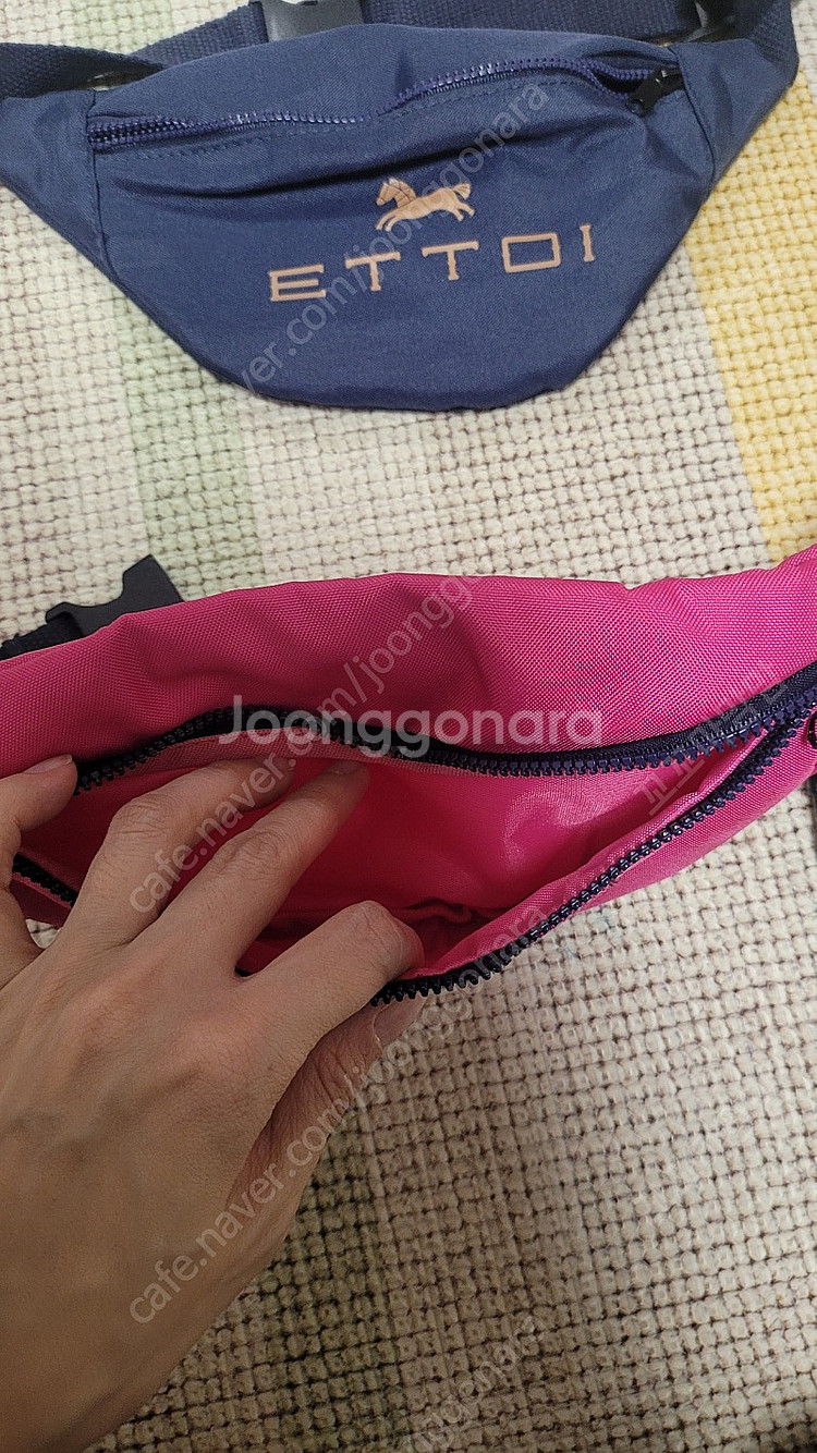 에뜨와 힙쌕(네이비는 판매됨)--1