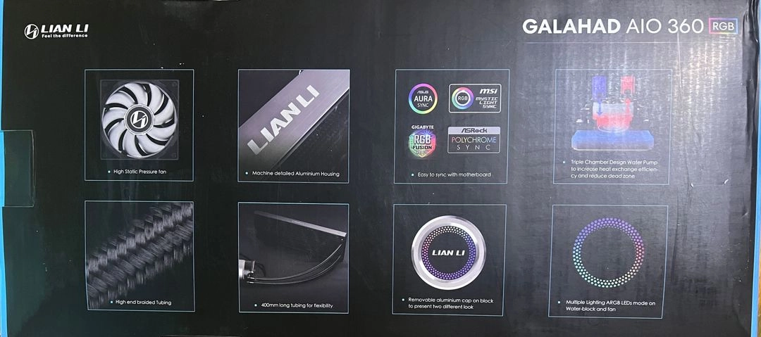 Lian Li Galahad AIO 360 RGB 이미지