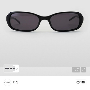 chimi 선글라스 code black