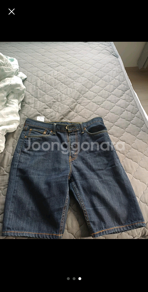 리바이스 청바지 청반바지 502--0