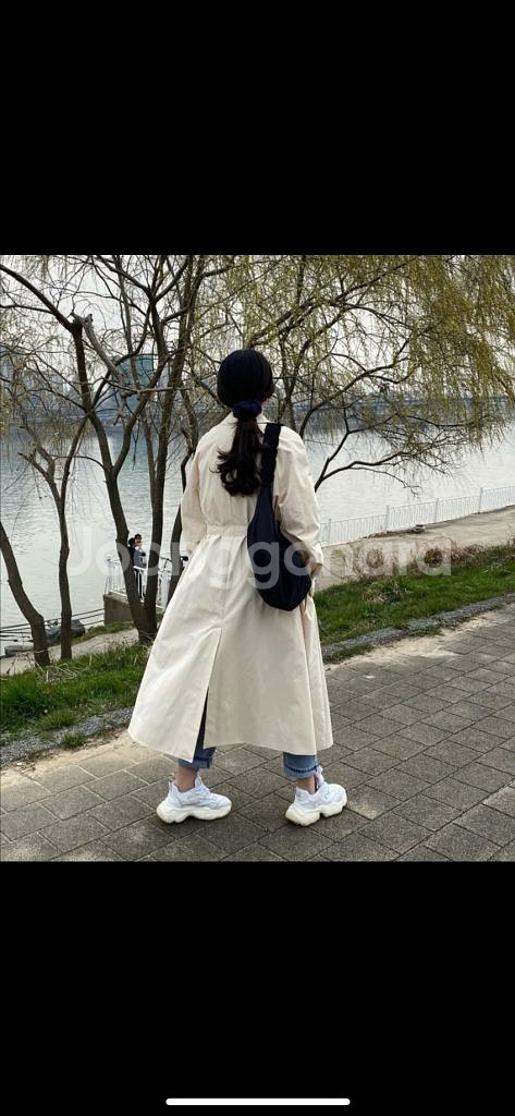 원피스 트렌치코트 트렌치자켓 팝니다 (아이보리, 네이비--1
