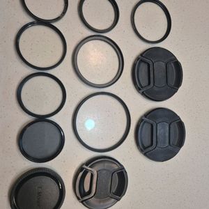 카메라 렌즈 필터 여러개 판매(zeiss, 시그마