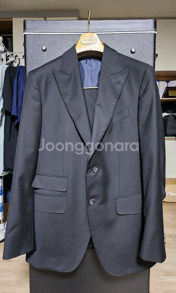갤럭시 GX 블랙 정장세트 100사이즈--0