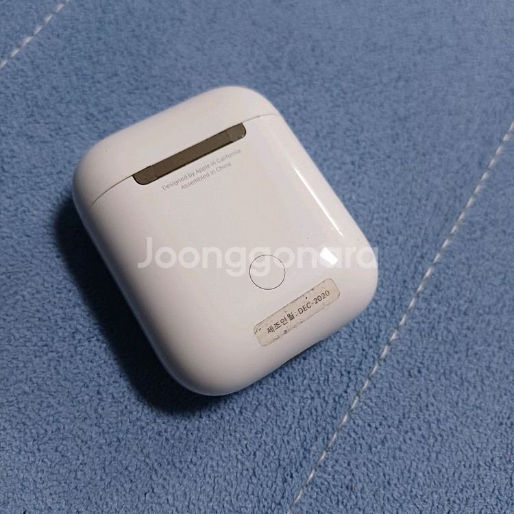 정품 애플 에어팟1세대 a1602 블루투스 이어폰--1