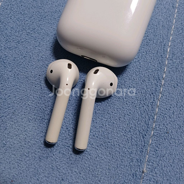 정품 애플 에어팟1세대 a1602 블루투스 이어폰--6