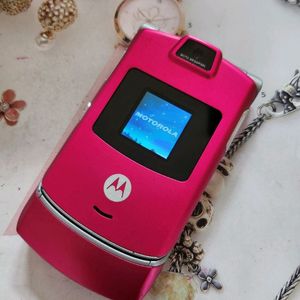 올드폰 모토로라 레이저 ms500 핫 핑크 A급
