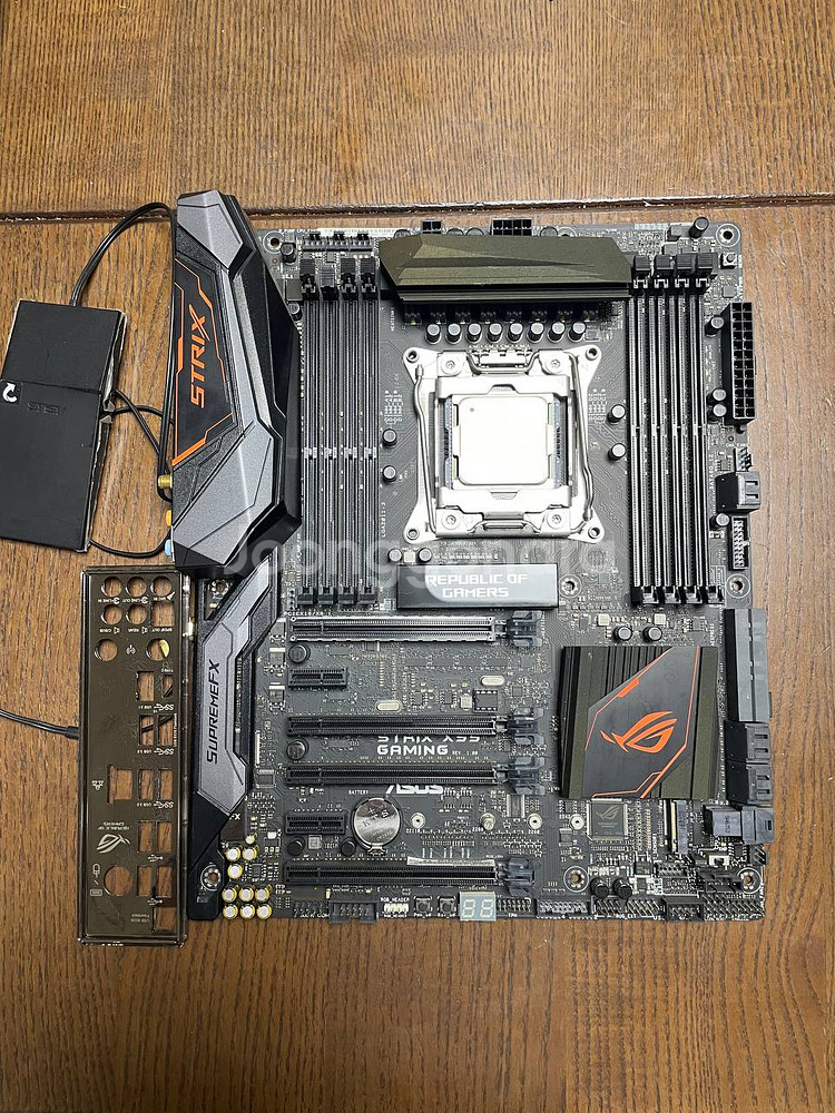인텔 I7-6800K + ASUS STRIX X99--0