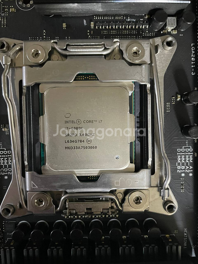 인텔 I7-6800K + ASUS STRIX X99--1