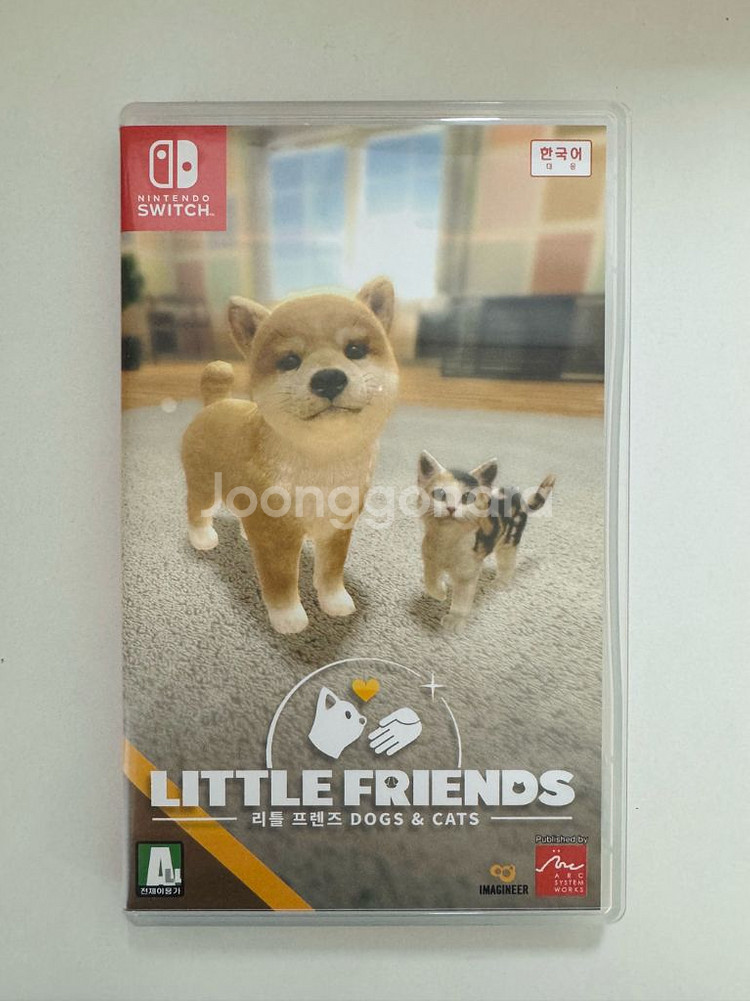 닌텐도 스위치 리틀프렌즈:Dogs&Cats--0