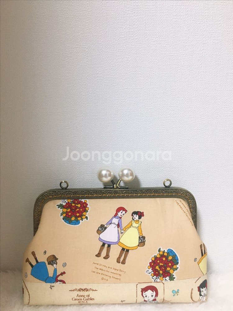 퀼트 빨간머리앤 빨강머리앤원단 빅 파우치--0